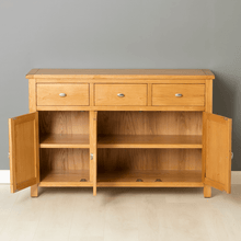 Load image into Gallery viewer, Poldark Oak Large Sideboard
