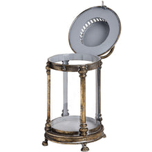 Load image into Gallery viewer, Industrial Inspired Four Column Lantern