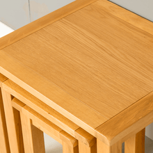 Load image into Gallery viewer, Poldark Oak Nest Of Tables