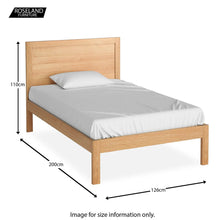 Load image into Gallery viewer, Farrow Grey 4' Bed Set