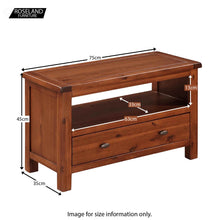 Load image into Gallery viewer, Prussia Acacia Small TV Stand