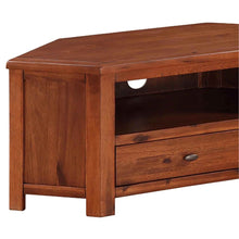 Load image into Gallery viewer, Prussia Acacia Corner TV Stand