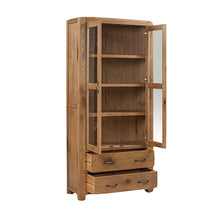 Load image into Gallery viewer, Capri Oak Large Display Cabinet