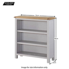 Load image into Gallery viewer, Kilmore Painted Low Bookcase
