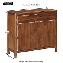 Load image into Gallery viewer, Dunmore Acacia 2 Door Sideboard