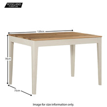 Load image into Gallery viewer, Dunmore Painted Dining Table
