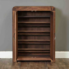 Load image into Gallery viewer, Salem Walnut Shoe Cupboard