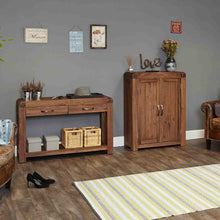 Load image into Gallery viewer, Salem Walnut Shoe Cupboard