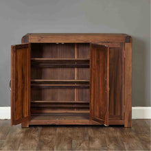 Load image into Gallery viewer, Salem Walnut Extra Large Shoe Cupboard