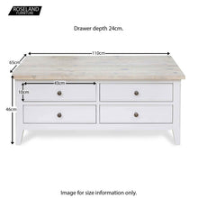 Load image into Gallery viewer, Signature Grey Large Coffee Table