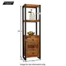 Load image into Gallery viewer, Urban Chic Alcove Bookcase with Drawers