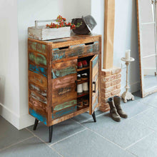 Load image into Gallery viewer, Coastal Chic Shoe Cupboard