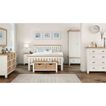 Load image into Gallery viewer, Daymer Cream Double Wardrobe with Drawers