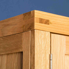 Load image into Gallery viewer, Abbey Light Oak Double Wardrobe