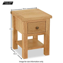 Load image into Gallery viewer, Cotswold Oak Lamp Table