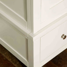 Load image into Gallery viewer, Cornish White Triple Wardrobe