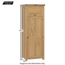 Load image into Gallery viewer, Roseland Oak Small Larder Unit