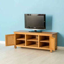 Load image into Gallery viewer, Nordic Oak Plasma TV Cabinet