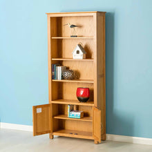 Load image into Gallery viewer, Nordic Oak Bookcase With Cupboard