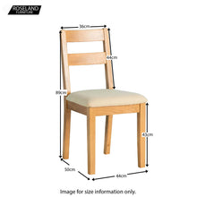 Load image into Gallery viewer, Nordic Oak Round Table Dining Set ( 4 Chairs )
