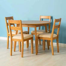 Load image into Gallery viewer, Nordic Oak 100cm Round Table