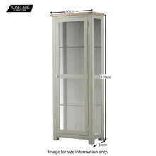 Load image into Gallery viewer, Padstow Grey Display Cabinet