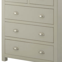 Load image into Gallery viewer, Padstow Grey 2 over 3 Drawer Chest
