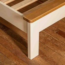 Load image into Gallery viewer, Padstow Cream 4'6" Double Bed