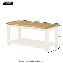 Load image into Gallery viewer, Padstow White Coffee Table