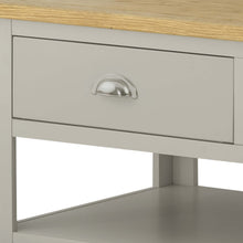 Load image into Gallery viewer, Padstow Grey 2-Drawer Coffee Table