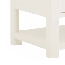 Load image into Gallery viewer, Padstow White 2 Drawer Coffee Table