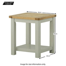 Load image into Gallery viewer, Padstow Grey Lamp/Side Table