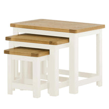Load image into Gallery viewer, Padstow White Nest of Tables