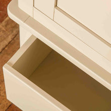 Load image into Gallery viewer, Padstow Cream Triple Wardrobe With Mirror
