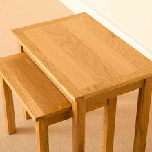 Load image into Gallery viewer, Newlyn Oak Nest Of Tables