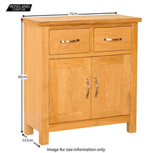 Load image into Gallery viewer, Newlyn Oak Mini Sideboard