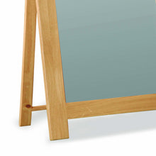 Load image into Gallery viewer, Zelah Oak Cheval Mirror