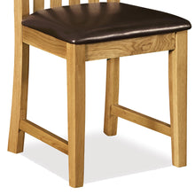 Load image into Gallery viewer, Zelah Oak Dining Chair