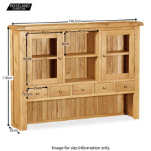 Load image into Gallery viewer, Zelah Oak Large Hutch