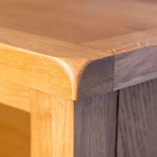 Load image into Gallery viewer, Surrey Oak Corner TV Stand