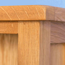 Load image into Gallery viewer, Surrey Oak Slim Bookcase