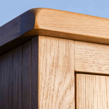 Load image into Gallery viewer, Surrey Oak Triple Wardrobe & Drawers