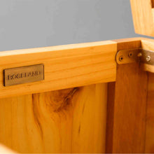 Load image into Gallery viewer, London Oak Blanket Box