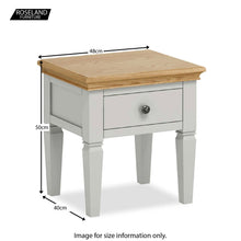 Load image into Gallery viewer, Normandy Grey Lamp Table