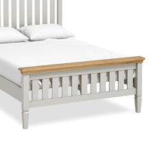 Load image into Gallery viewer, Normandy Grey 4'6" Double Bed