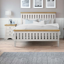 Load image into Gallery viewer, Normandy Grey 5' King Size Bed