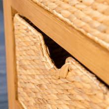 Load image into Gallery viewer, Surrey Oak Telephone Table with Baskets