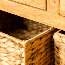 Load image into Gallery viewer, London Oak Console Table with Baskets