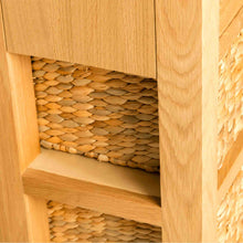 Load image into Gallery viewer, London Oak Console Table with Baskets