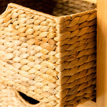 Load image into Gallery viewer, London Oak Telephone Table with Baskets